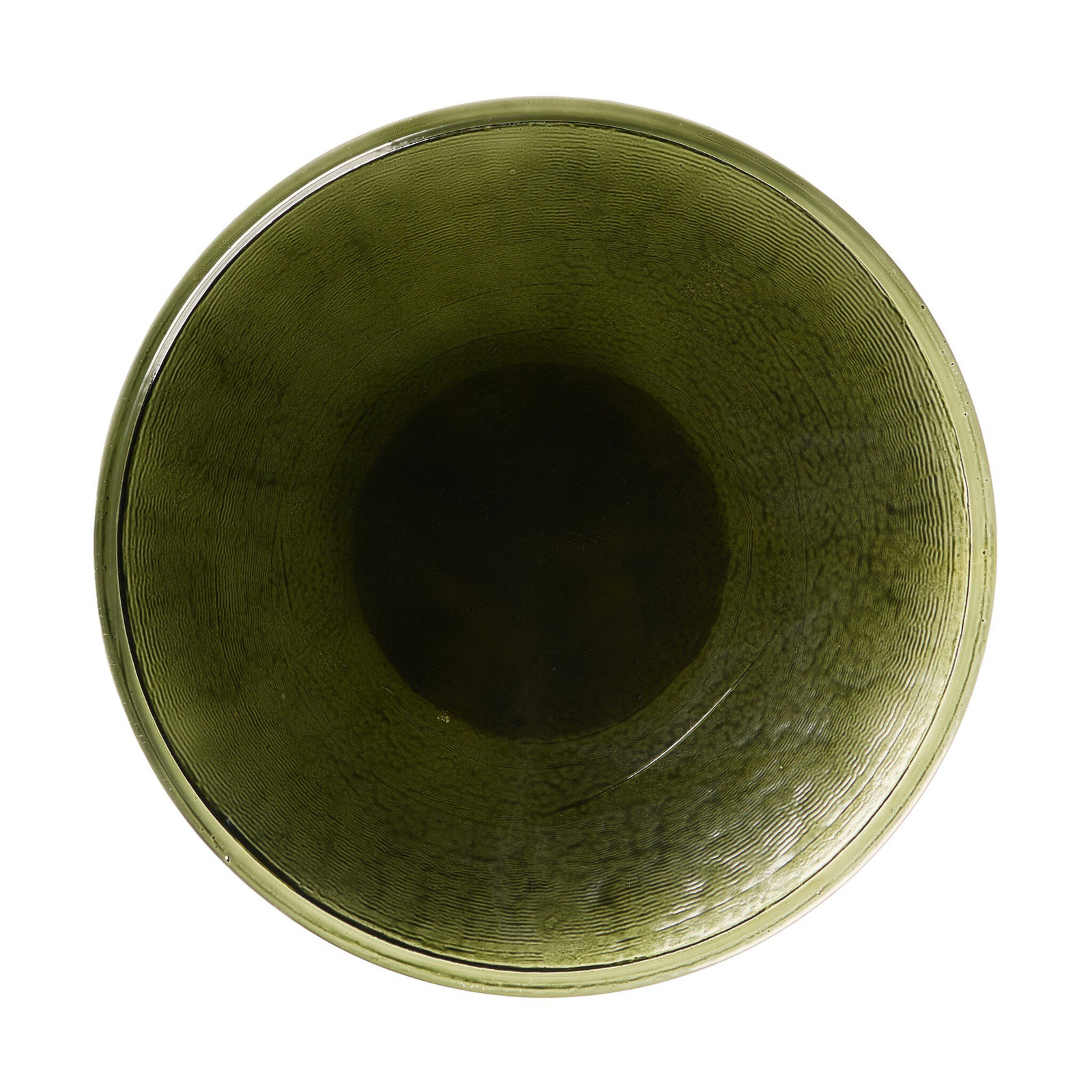 Suz Lazy Susan, Moss Cast Glass
