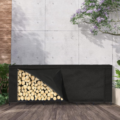 95.67'' W Metal Log Rack