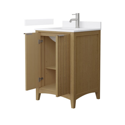 Palmilla 48" Freestanding Single Bathroom Vanity with Cultured Marble Top