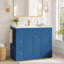 Meuble-lavabo simple 48 po avec comptoir en pierre-1884453823