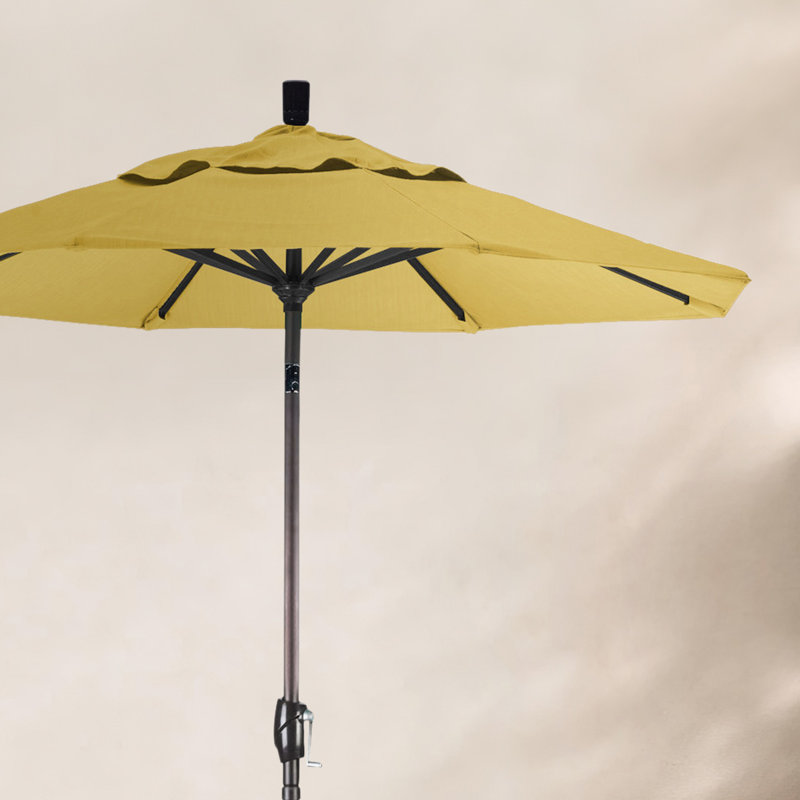 Parasol sunbrella de marché 7,5' Wallach, Toile toile Sunbrella® blé
