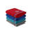 Luxurious Hand Towel Set (4 Pieces), 100% Cotton, 19.7 x 35.4 inches | Ultra-Absorbent 460 GSM | Machine Washable at 104°F | Stylish Red, Grey, Turquoise & Royal Blue Colors | Perfect for Home & Spa Use