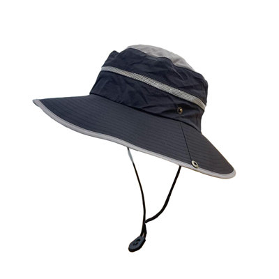 Polyester sun hat Sun Hat Outdoor Wide Brimmed Sun Protection Hat Windproof Fisherman Hat Breathable Sun Hat Travel Leisure Hat Spring And Summer Sunscreen Hat