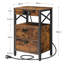 38cm W Bedside Table