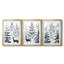 Art des Fêtes de Noël Cccxxi - Impression encadrée sur mesure de qualité supérieure - 3 pièces-568696236-568696237