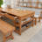 Brown Rectangular Solid Wood with 6 drawers desk-1370287702