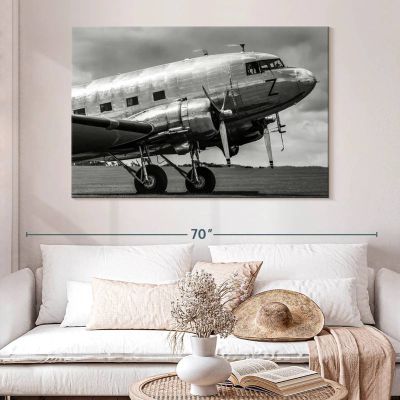 Mehar Black And White Aircraft