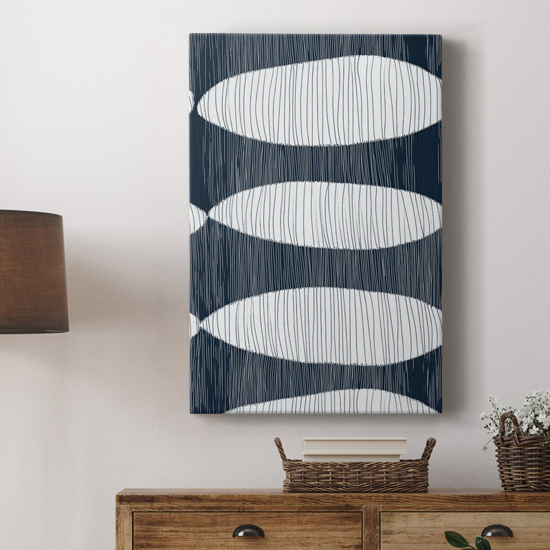 ABSTRACT Series DCC XXXV - Cavas de galerie sur mesure, H 60 po x l 40 po