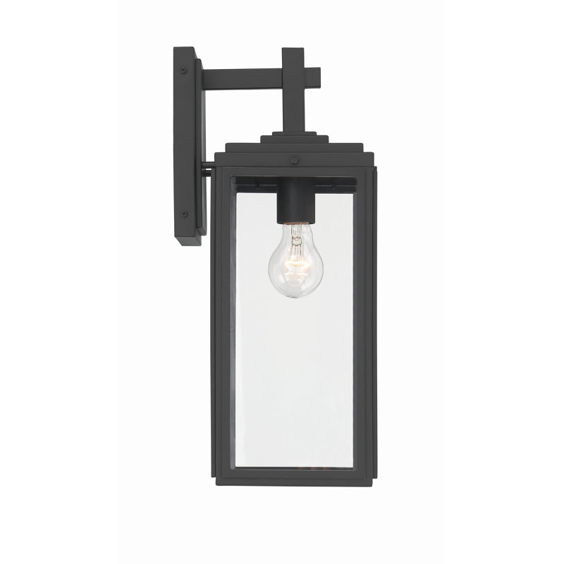 Kalio Steel Wall Light, 17" H x 6.5" W x 7.75" D