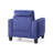 Caceres Velvet Armchair-27099360