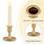 12 porte-bougies chandeliers