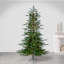 Lighted Artificial Pine Christmas Tree-2093117026