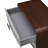 Houston 2-Drawer 34" Wide Nightstand - Walnut