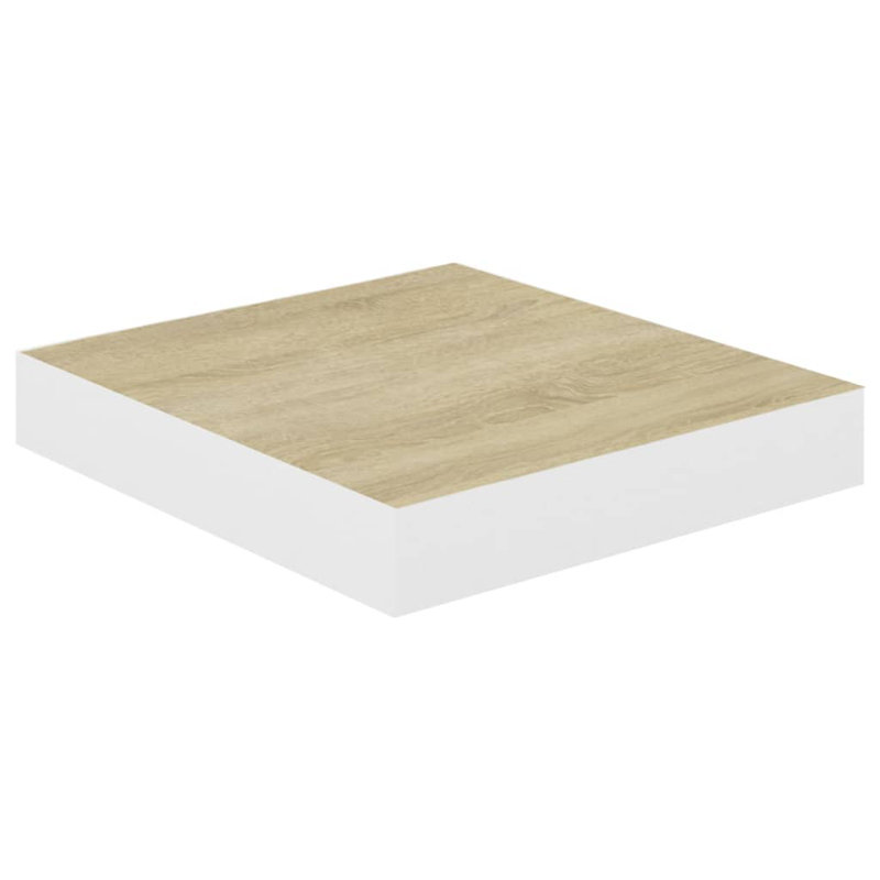 Artamas Floating Shelf, Oak, 23cm H x 23.50cm W x 3.80cm D