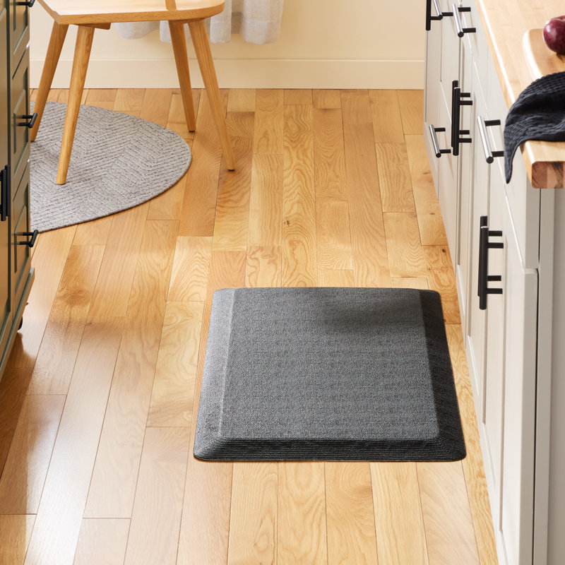 Tapis de cuisine antidérapant résistant à l'eau GOURMET SERIES COMFORT, Noir mat