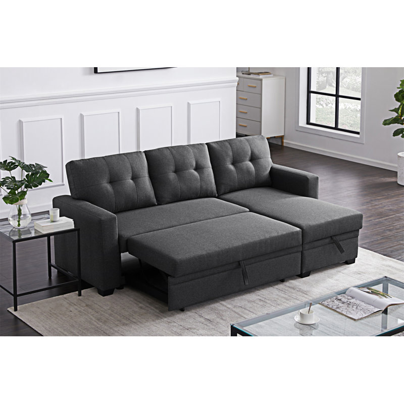 Canapé modulaire rembourré avec méridienne