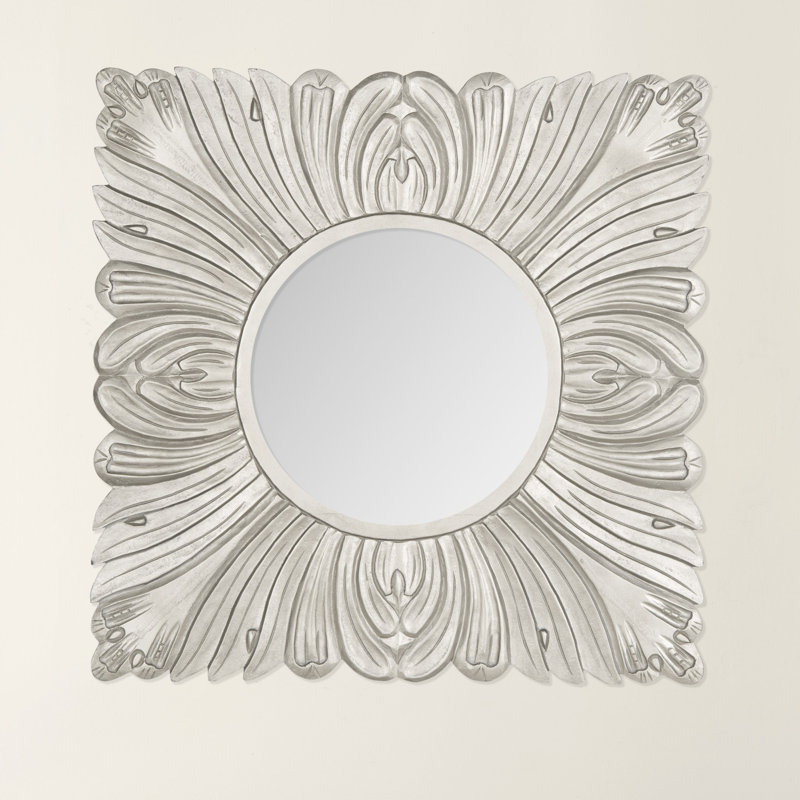 Miroir d'appoint Lizzie, gris