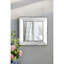 Miroir décoratif hexagonal d'inspiration rétro