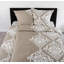 Behr Damask Duvet Cover Set with Pillowcases