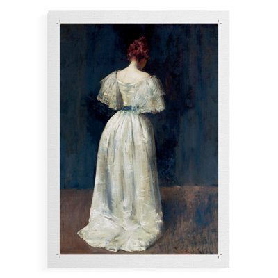 Sevente Century Century Lady - Impression sur toile seulement - NON-CADRE