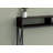 Metal X Frame Console Table with Open Shelves-2001785285