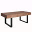 Table basse rustique en bois industriel