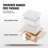 Modern Ceramic Vessel Sink 16" x 12" Bathroom Vanity Bowl Countertop White