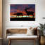 Silhouette de wapiti Brampt-107692091