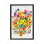 «Snapdragons & Zinnias», impression sur toile-29038815-72780710-72780711