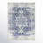 Bleu marine pur / gris clair