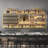 Modern Industrial Wall Mounted Iron Wine Rack