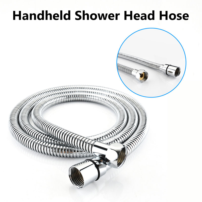 High Shower Tub - 2 In 1 Dual Faucet With Valve. 7 Spray Patterns Head & Handheld. . All Metal Construction. 1.8 Gpm Flow Rate. 59" Hose. 1/2" Connection Wall Mounted System Spout Faucet. Modes For A