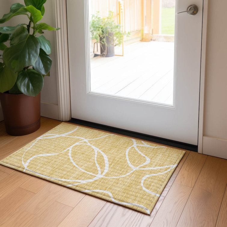 Machine Washable Indoor/Outdoor Chayden ACN999 Rug