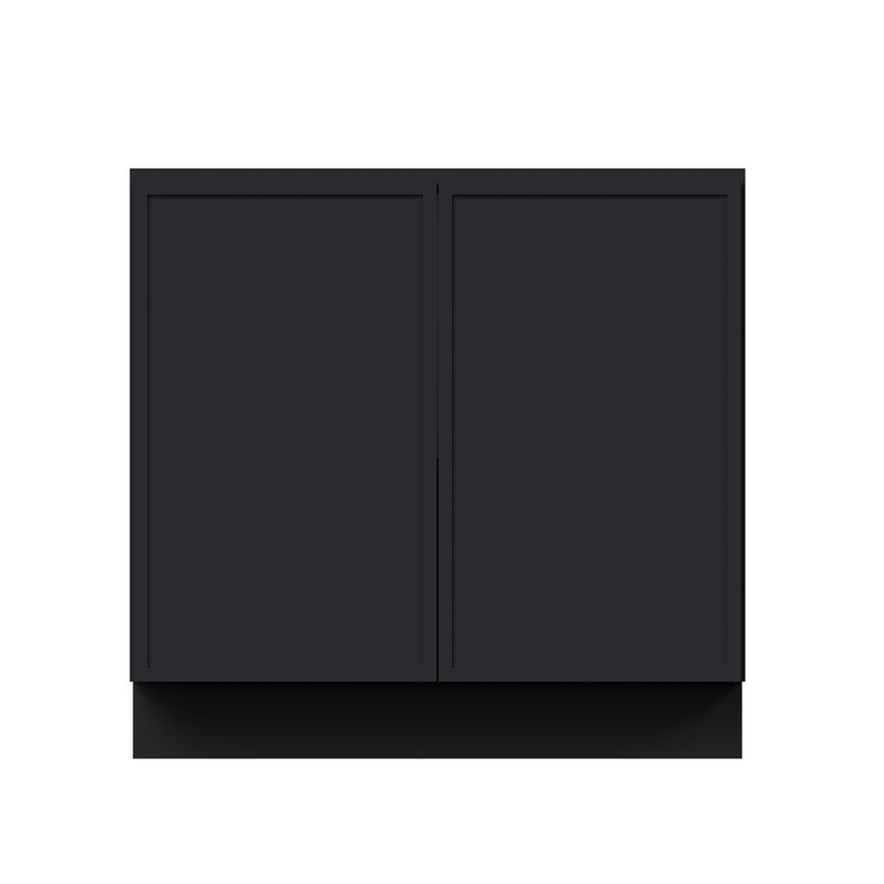 Armoire de cuisine à porte pleine grandeur L 36 po x P 24 po x H 34,5 po prête à assembler, 36"