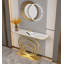Canapé d'entrée de luxe moderne Marble Vein-1909698173
