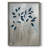 Indigo Foliage I Framed Print - Solid Wood