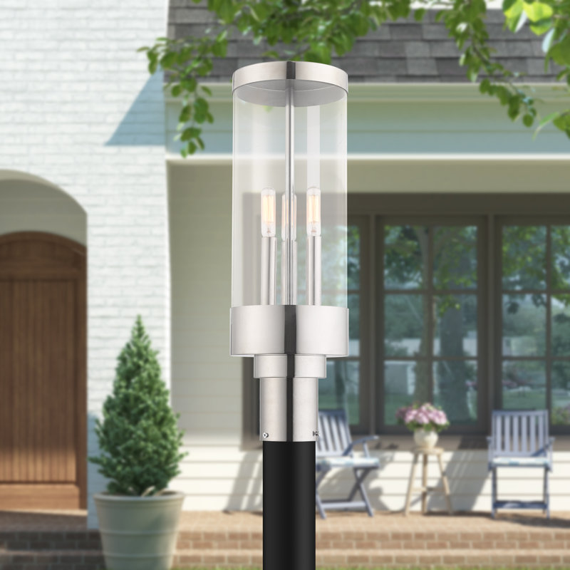 Binghamton Transparent Lantern Head, Polished Chrome
