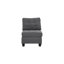 Canapé modulaire modulaire 6 pièces Mobilier de salon modulaire capitonné capitonné gris