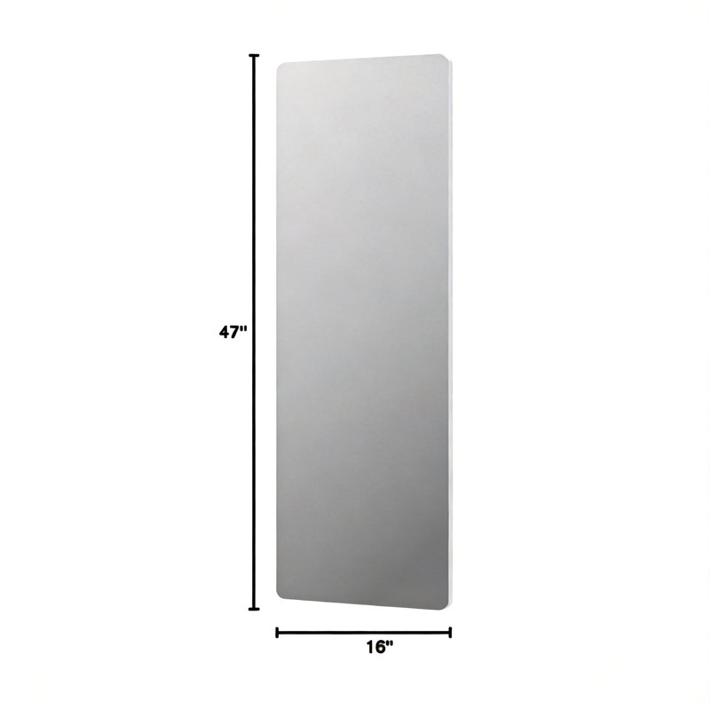 Miroir de porte pleine longueur, Rond