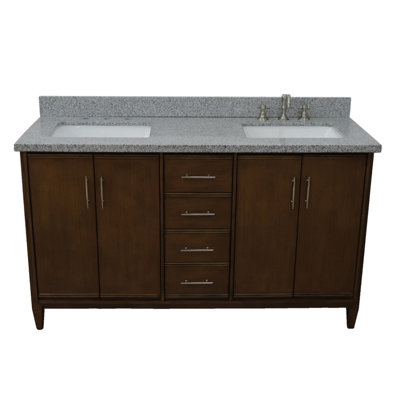 Ensemble de meuble-lavabo double 61 po Harrel