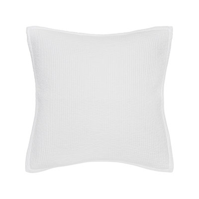Bennett White 100% Cotton Piece Sham