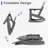 Plastic/Resin Folding and Rocking Adirondack Chair with Ottoman-69548668