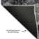 Premium Machine Washable Prisco Black Rug
