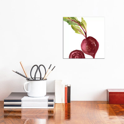 Beet 1 Piece Wrapped Canvas Painting