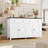 55" Farmhouse Console Table with Storage - Entryway Cabinet with Drawers & Adjustable Shelves for Hallway, Living Room-216871830