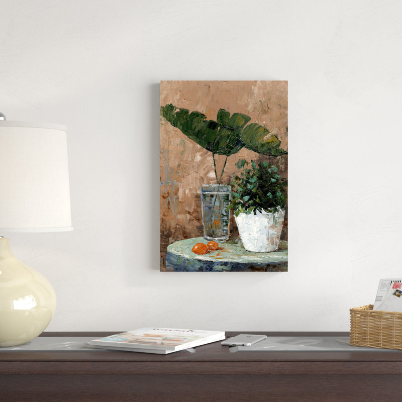 Nature morte, peinture, H 18 po x l 12 po