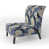 Cobalt Blue Foliage Victorian Pattern III