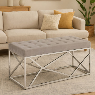 Redd Velvet Upholstered Bench
