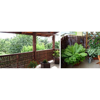 Brown Wood Lawn Edging