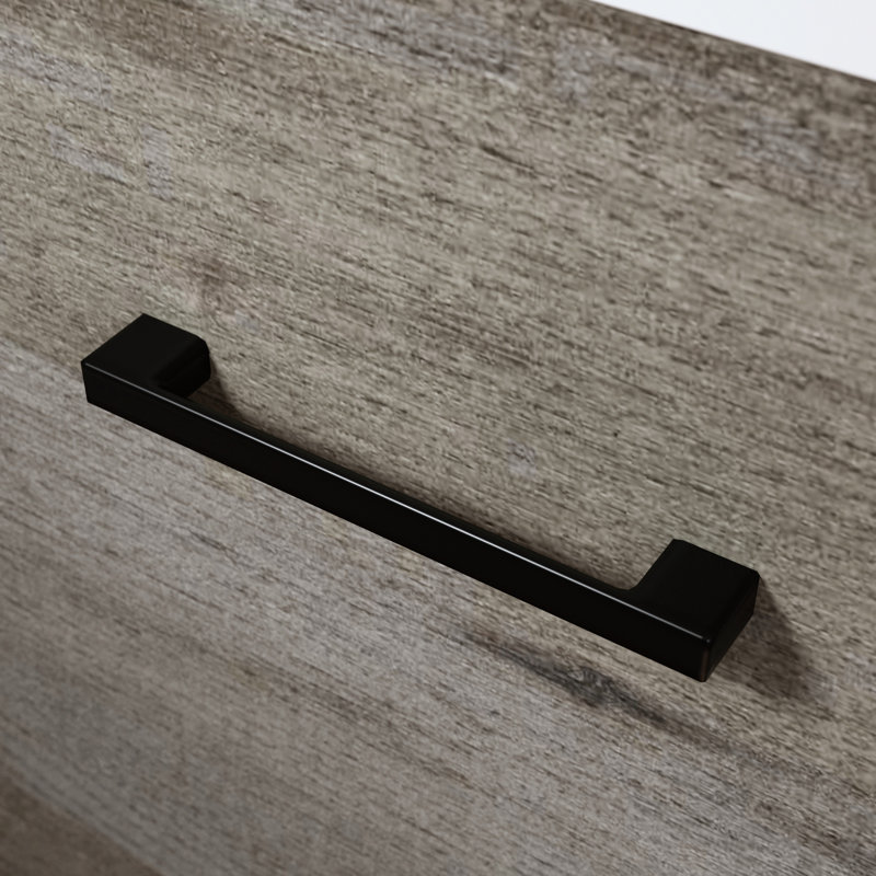 Classeur latéral contemporain brun, deux tiroirs, finition chêne, accents gris, cadre, pour le salon - unité de tiroir, structure, rangement idéal pour le bureau personnel
